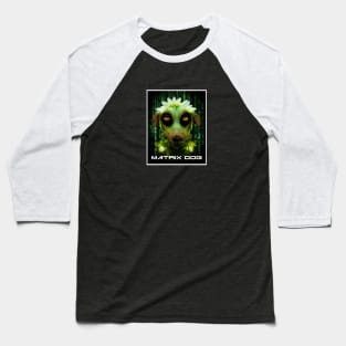matrix dog Baseball T-Shirt